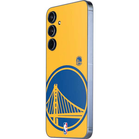 NBA Golden State Warriors Large Logo Galaxy A55 5G Skin